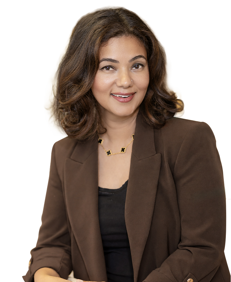 Smiling female attorney
